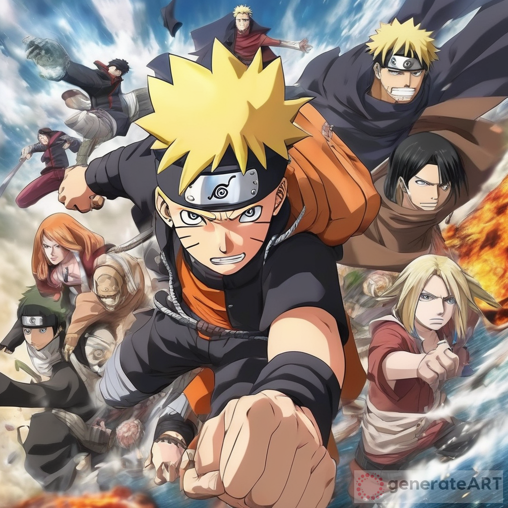 Ai: Naruto x One Piece x Attack on Titan Anime Series | GenerateArt