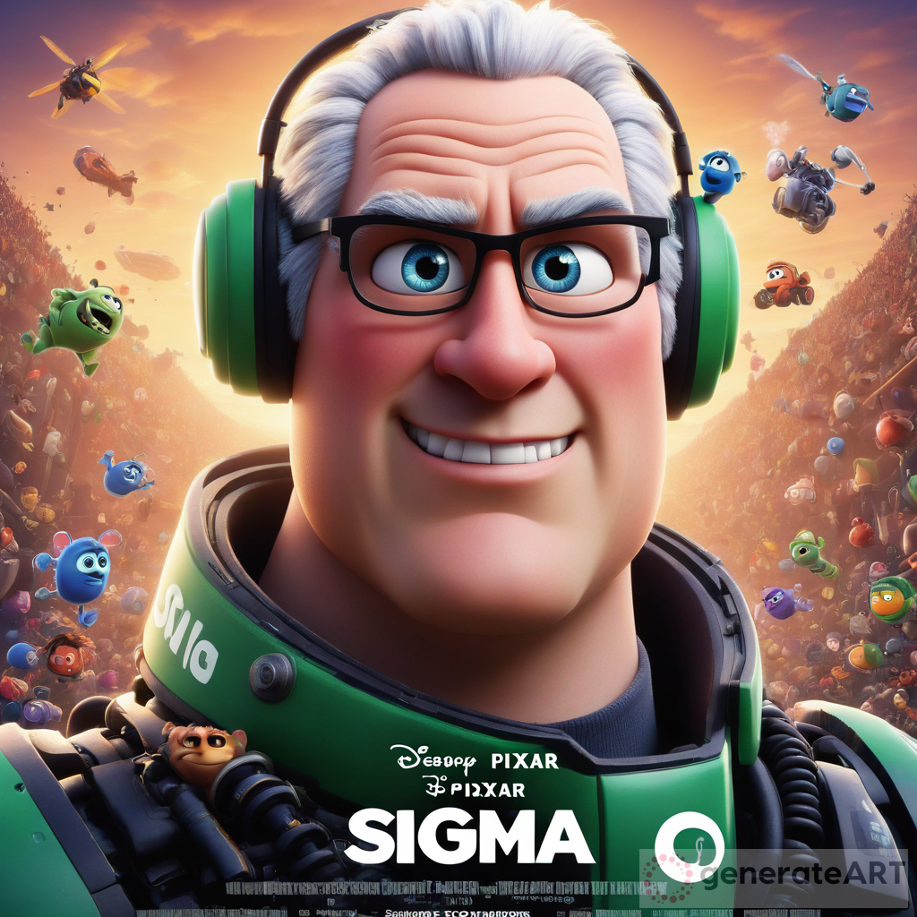 The Sigma Face: A Pixar Movie Poster Adventure