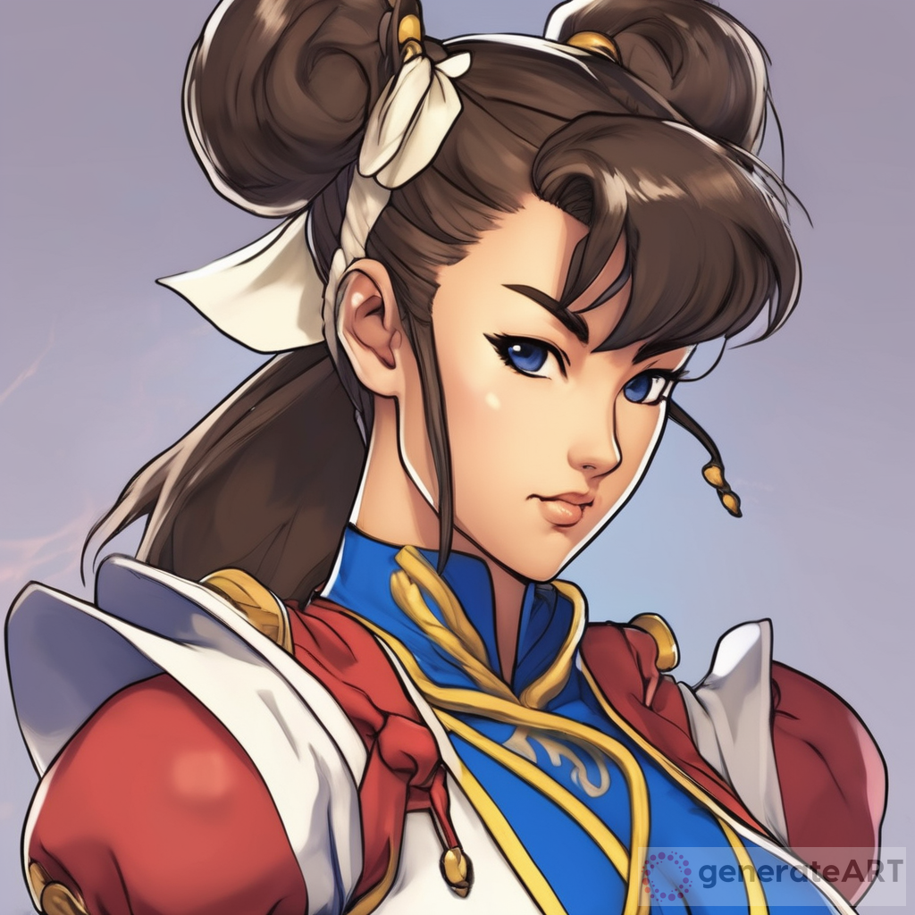 Chun Li as Anime Character | GenerateArt