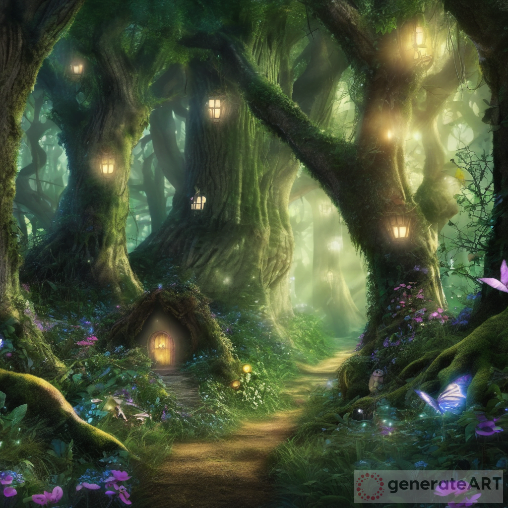 Exploring the Enchanted Forest: A Magical Journey in Nature | GenerateArt