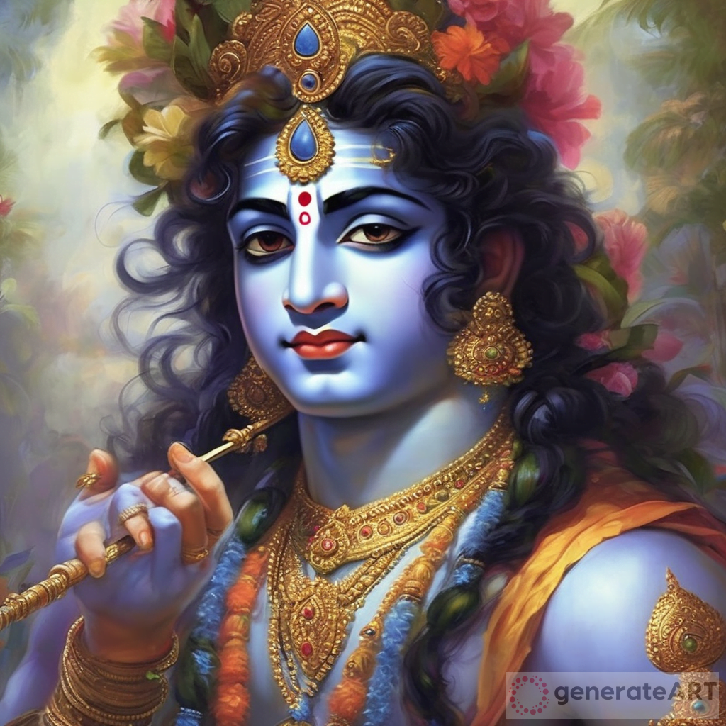 Krishna - The Most Attractive | GenerateArt