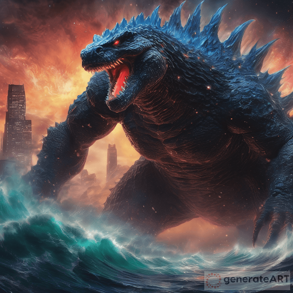 Emergence of a Colossal Interdimensional Godzilla - Cinematic ...