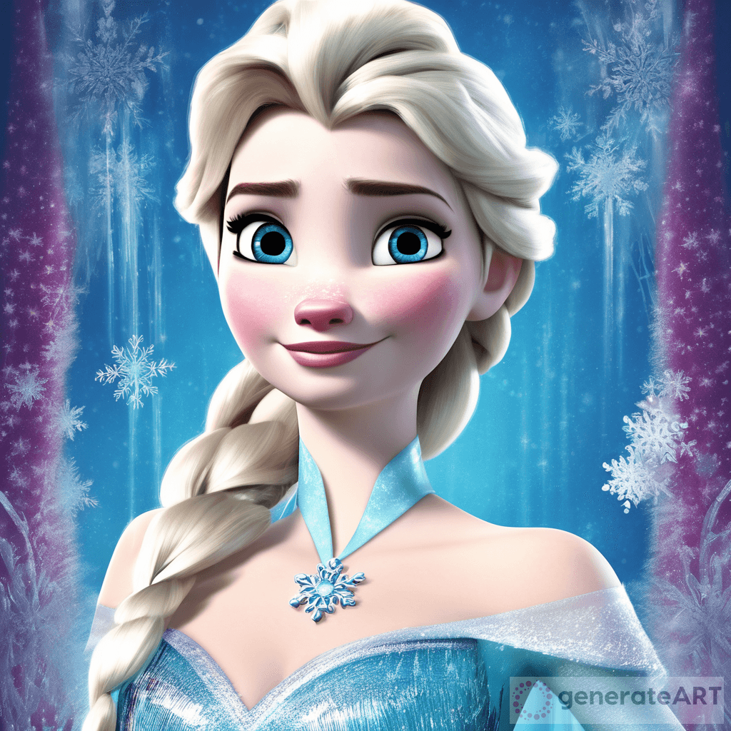 New Frozen Movie Poster Spoofs Elsa in 3D | GenerateArt