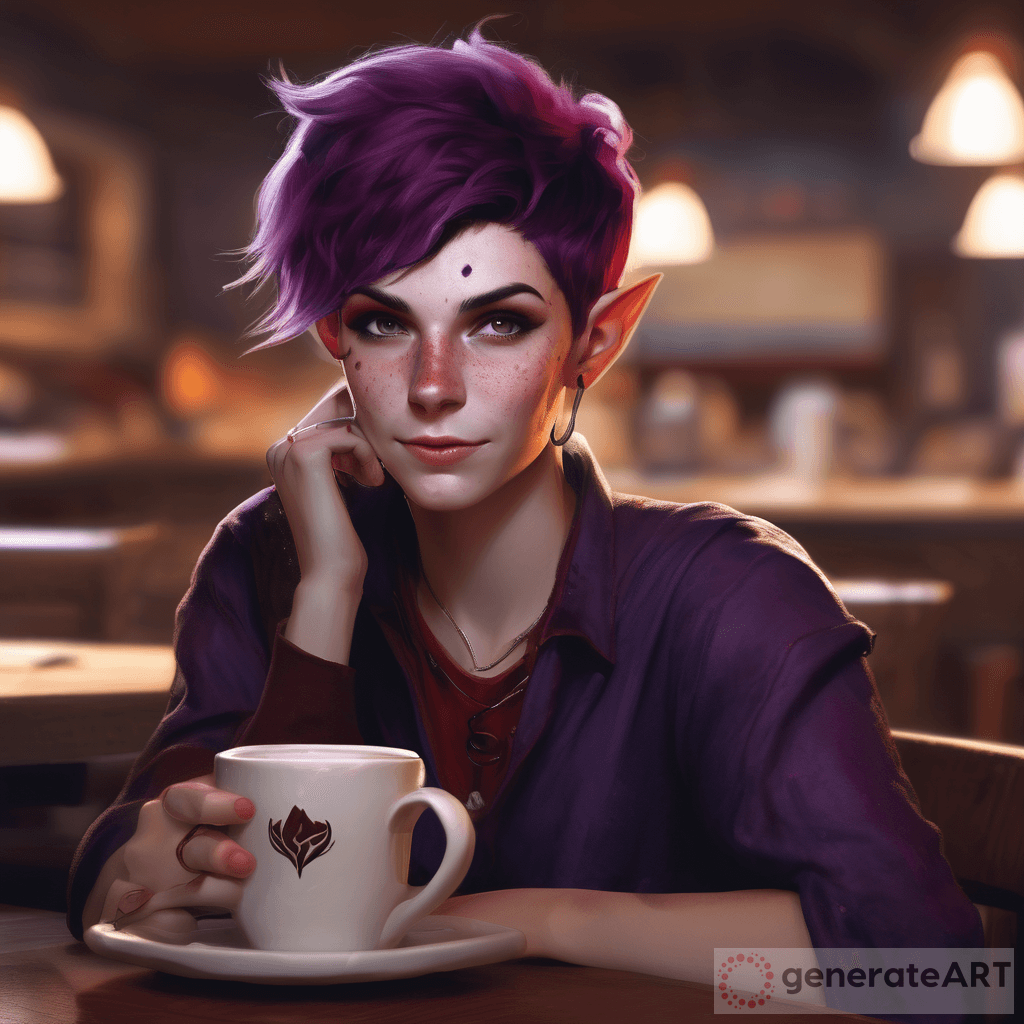 A Cute And Youthful Tiefling In Baldur S Gate 3 Art Description   Ai Images Gen 1703928498 