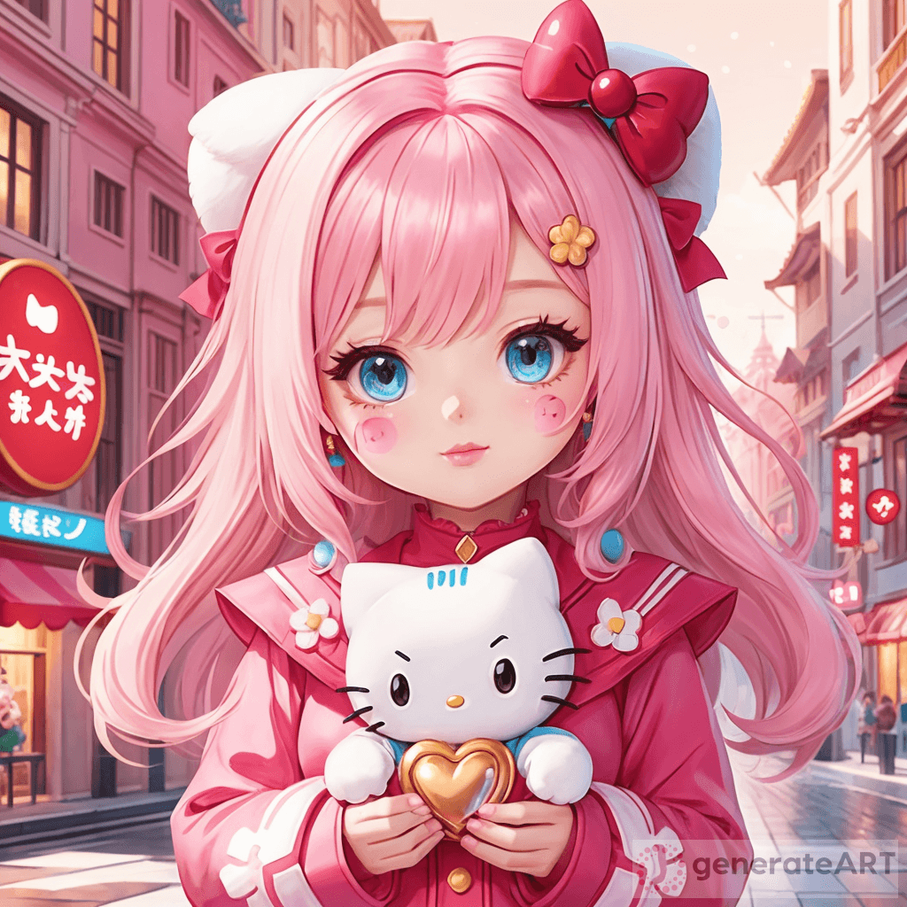 Discover the Adorable Transformation of Hello Kitty into a Cute