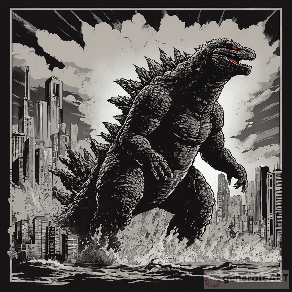 Exploring Godzilla Minus One Art | GenerateArt