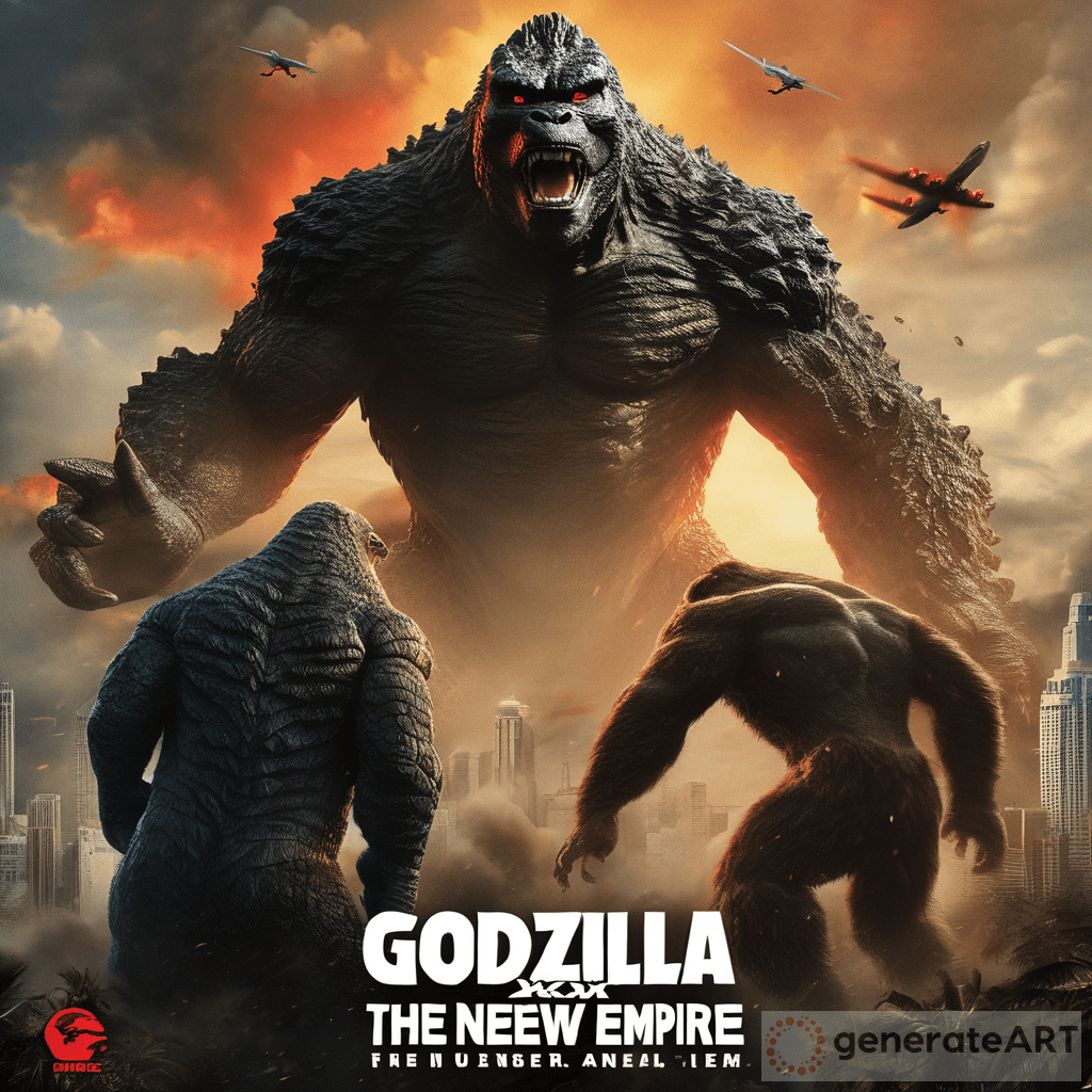 Godzilla x Kong: The New Empire Poster | GenerateArt