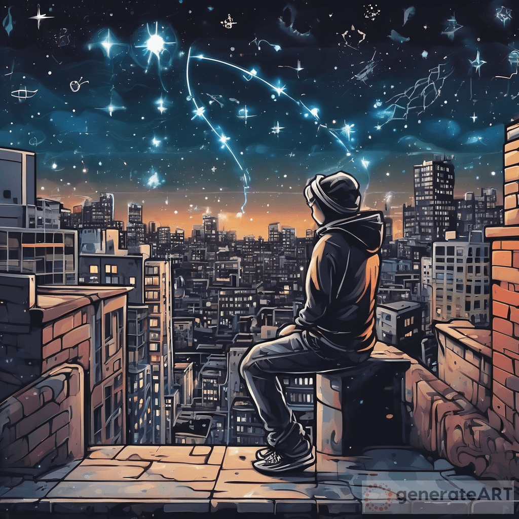 Street Astronomy Graffiti Magic | GenerateArt