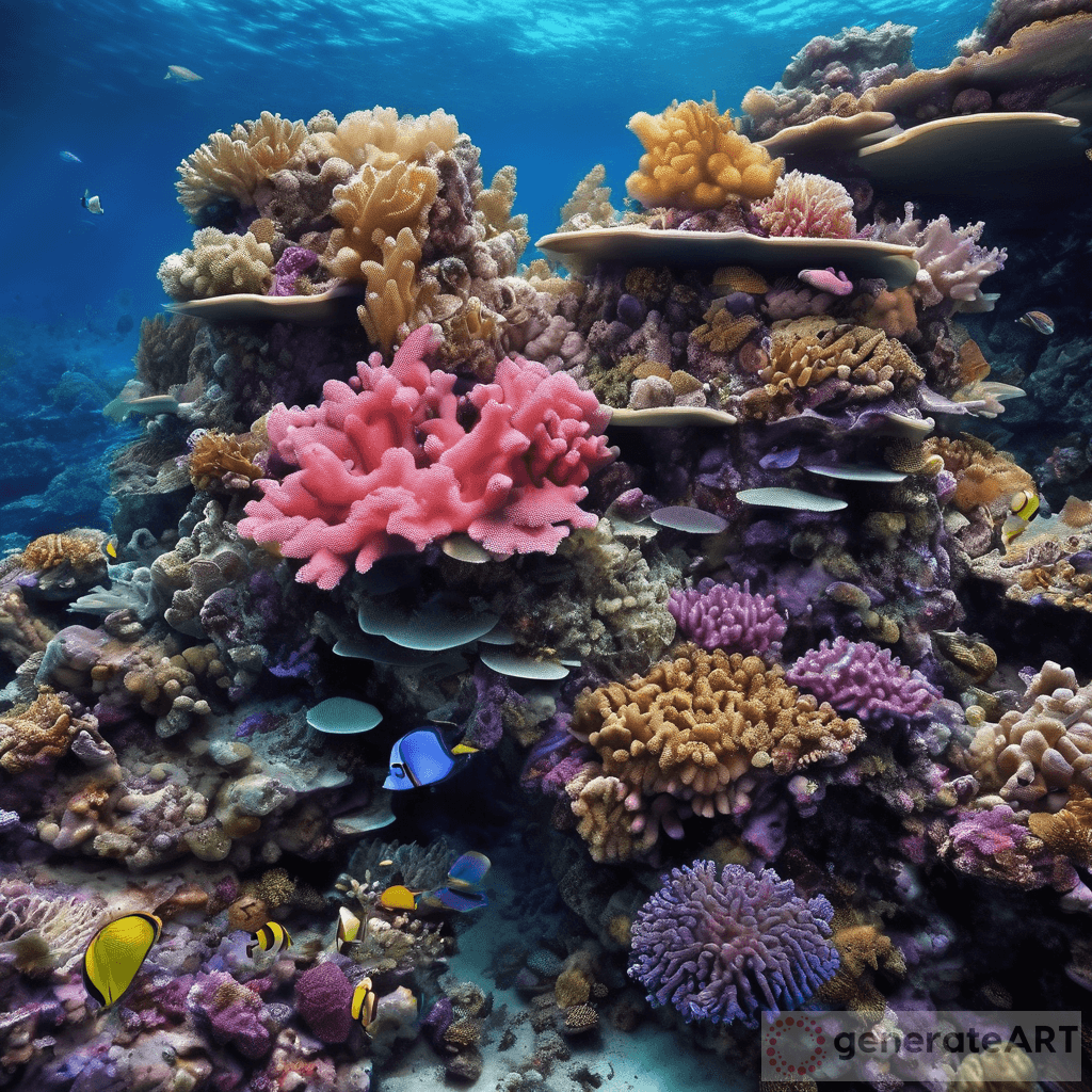 Coral Reef Midjourney Creation: Stunning Underwater Art