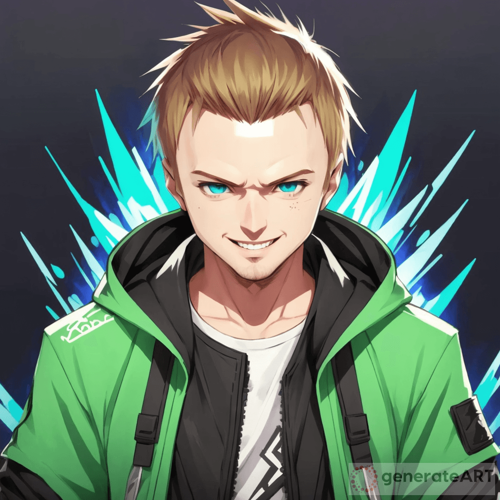 Jesse Pinkman Smile Anime Style Art | GenerateArt