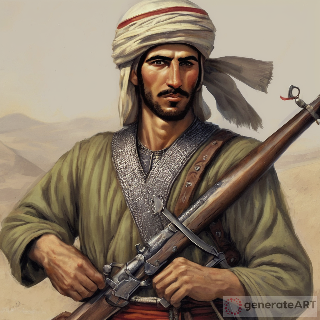 Ayyubid Kurdish Soldier in Medieval Era | GenerateArt