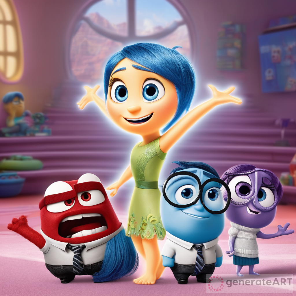 a picture of all the inside out two characters