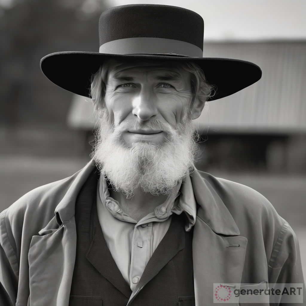 Simple Life: An Amish Man's Daily Routine | GenerateArt