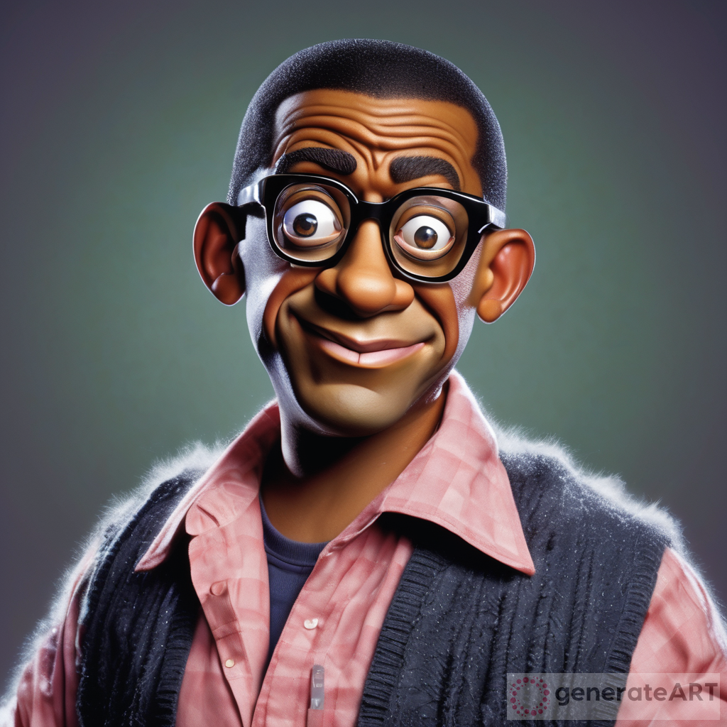 Steve Urkel: The Icy FBI Agent | GenerateArt