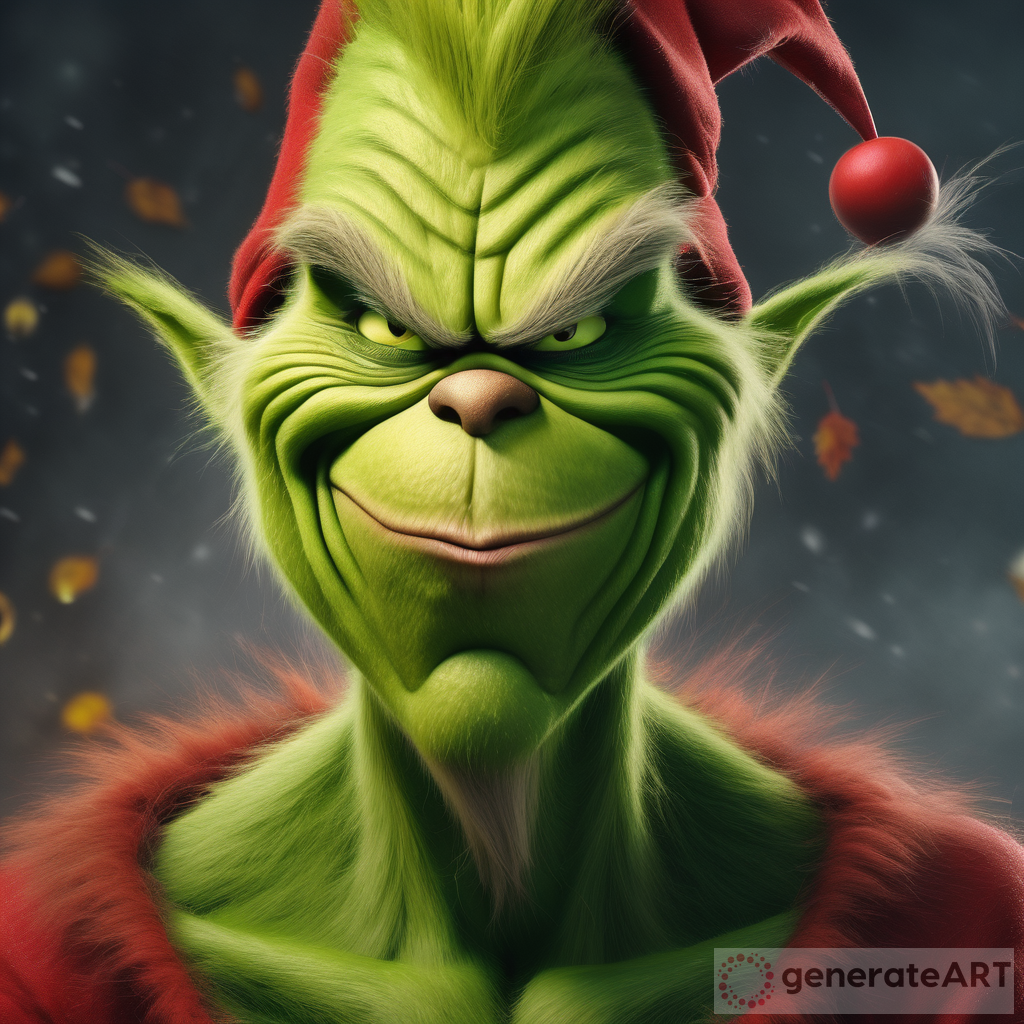 Scary Grinch Art: Dark Autumn High Detail | GenerateArt