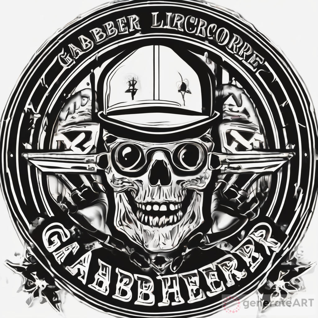 Exploring the Gabber Hardcore Lifestyle Afterparty Logo | GenerateArt